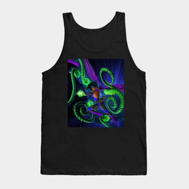 Under the Veil of Night - Tribute Tee Tank Top by Plasmafire Graphics